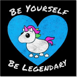 adopt me unicorn Posters and Art